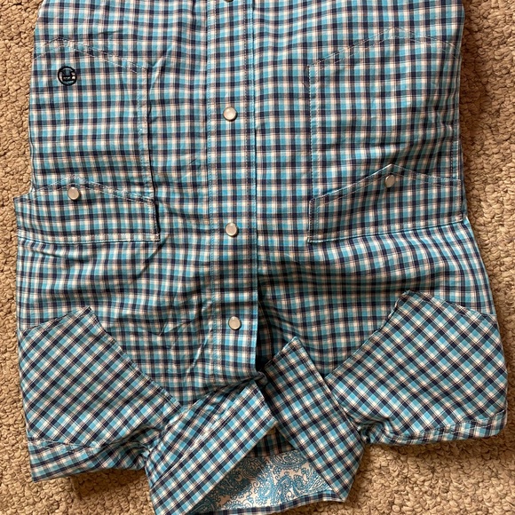 NWOT  Roper Wear the West size Large snap down Western style long sleeves shirt - Picture 2 of 12